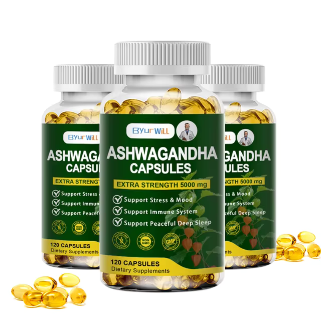 Ashwagandha Root Extract Capsules 5000mg KSM 66