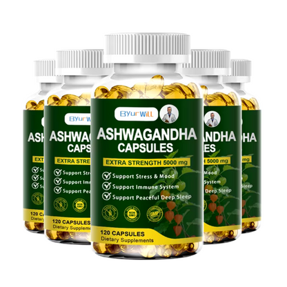 Ashwagandha Root Extract Capsules 5000mg KSM 66