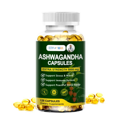 Ashwagandha Root Extract Capsules 5000mg KSM 66